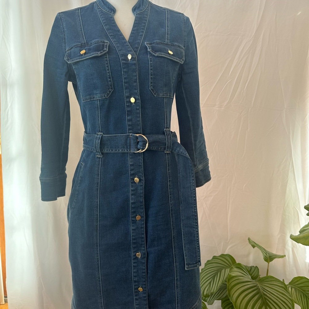 WHBM Jean dress Size 6